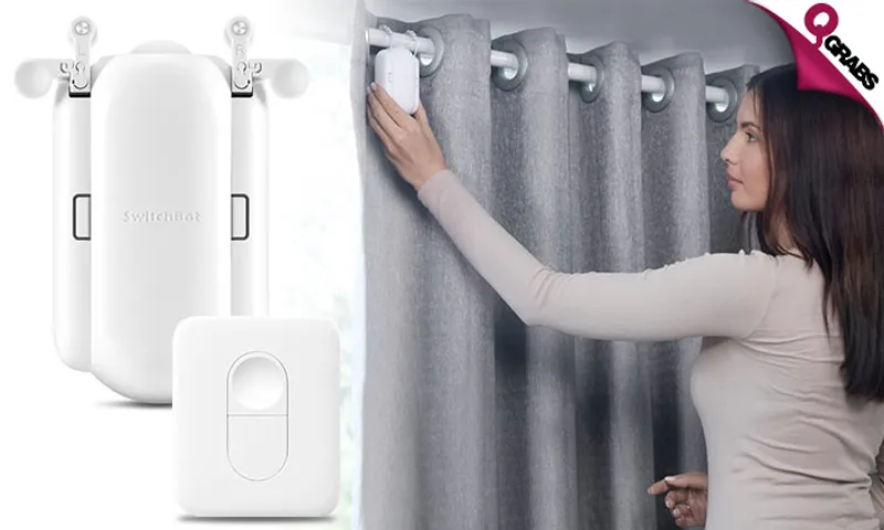 SwitchBot Smart Robot for Curtains!